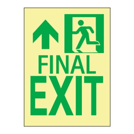 National Marker Co Glow NYC - Final Exit Forward/Left Side 50F-3SN-L